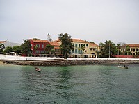 Maisons colorées de Gorée