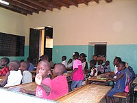 Une classe à Gorée